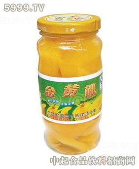 進(jìn)展256克桃條爽罐頭
